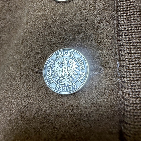 Vintage Geiger of Austria Boiled Wool Cardigan/Coat - Picture 6 of 8